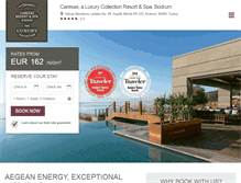 Tablet Screenshot of caresse.com